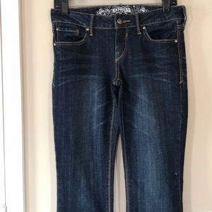 Express Stella Dark Wash Boot Jean Sz 2